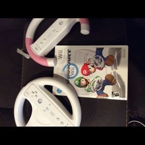 Wii Mario Kart game